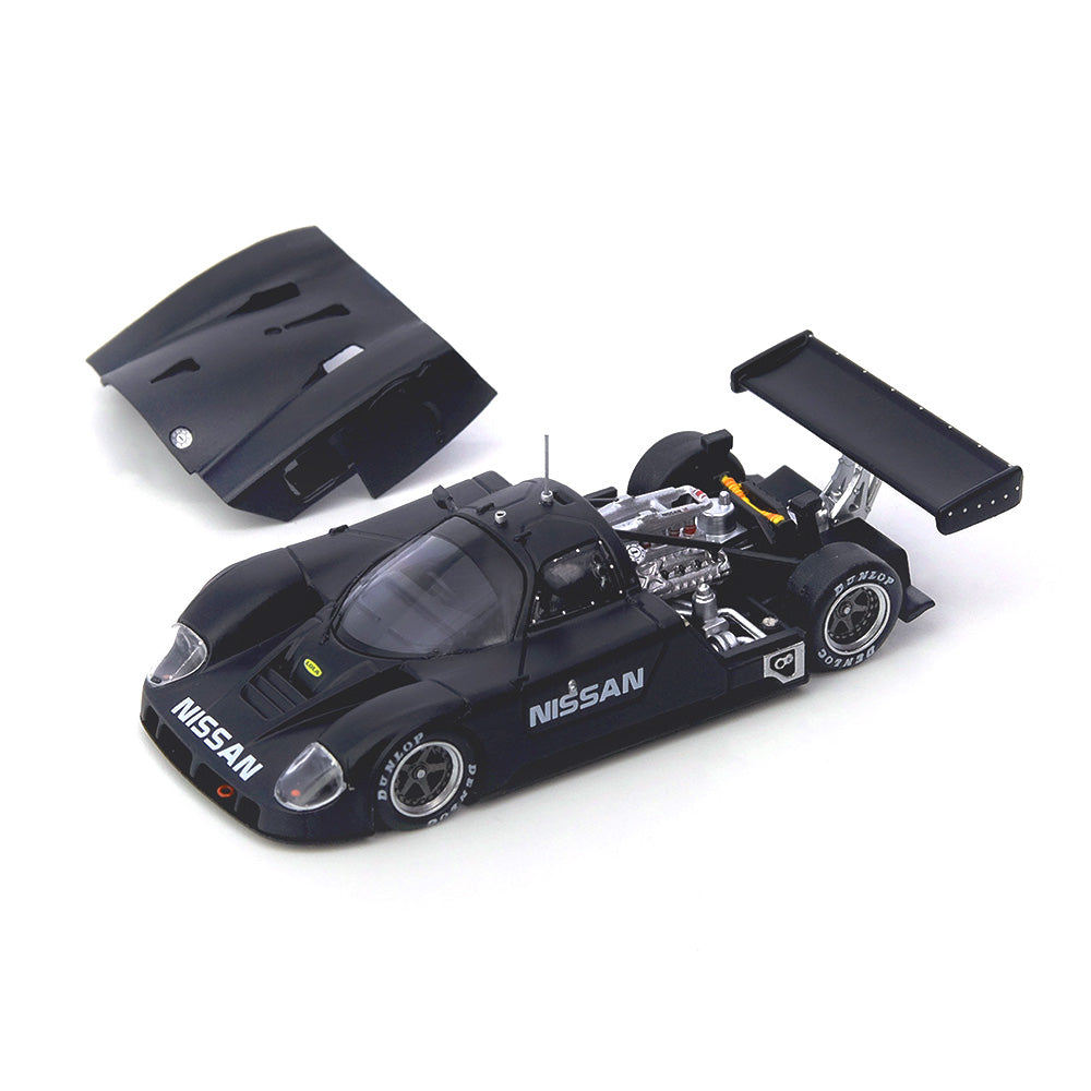 INNO64 1:64 Nissan R89C Le Mans Shakedown Test 1988 die-cast model car – Paul Ricard livery