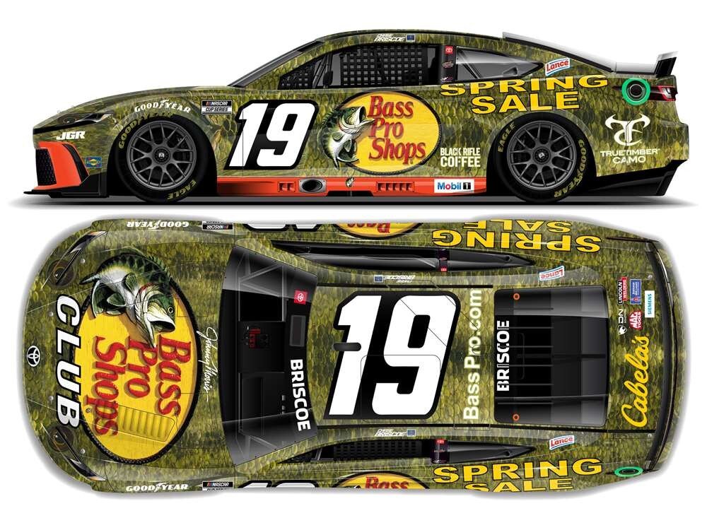 (Pre-Order) ARC - 2025 Toyota Camry XSE #19 Chase Briscoe *Bass Pro Shops Spring Fishing Classic*