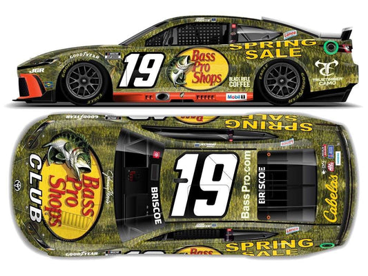 (Pre-Order) ARC - 2025 Toyota Camry XSE #19 Chase Briscoe *Bass Pro Shops Spring Fishing Classic*