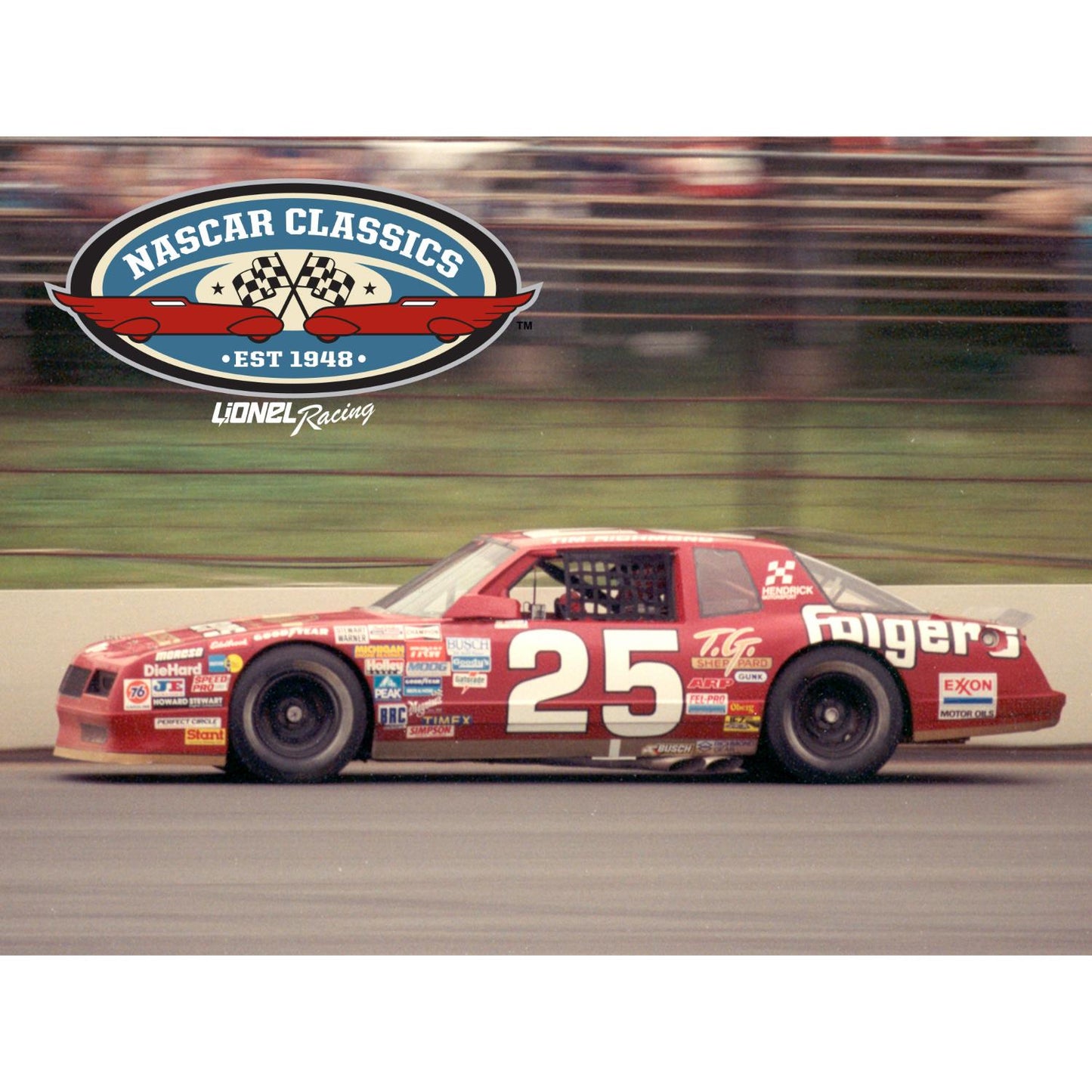 ARC 1:64 1986 Chevrolet #25 Tim Richmond Folgers Pocono Win NASCAR diecast