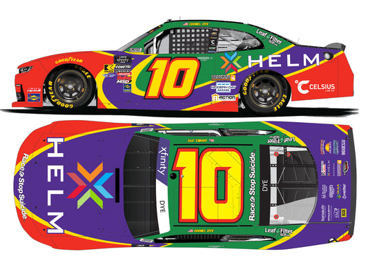 (Pre-Order) ARC - 2025 Chevrolet #10 Daniel Dye *Helm Throwback*