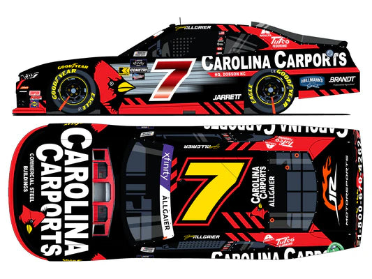 (Pre-Order) ARC - 2025 Chevrolet #7 Justin Allgaier *Carolina Carports*