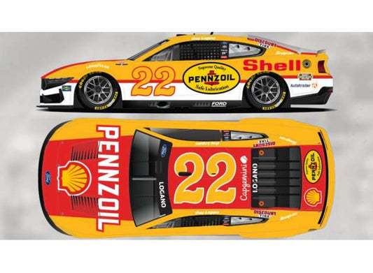 (Pre-Order) ARC - 2025 Ford Mustang Dark Horse #22 Joey Logano *Shell-Pennzoil*