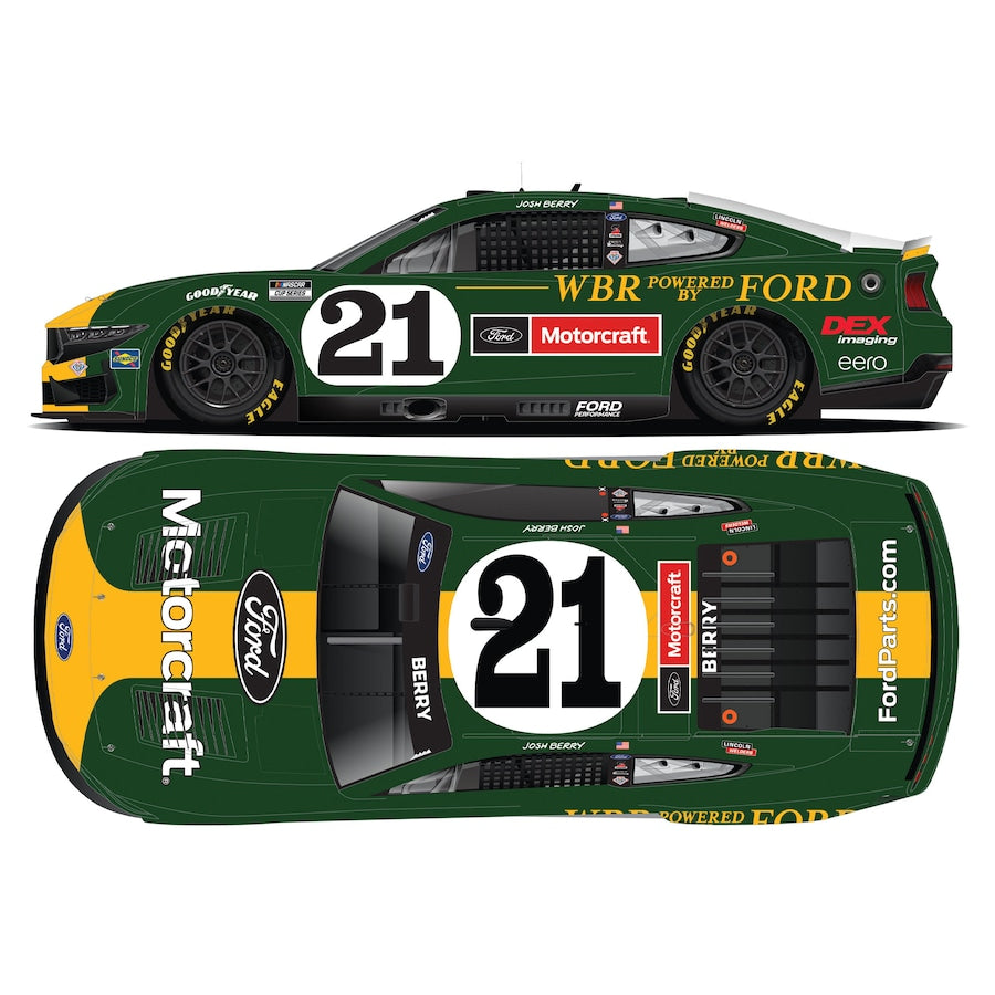 (Pre-Order) ARC - 2025 Ford Mustang #21 Josh Berry *Motorcraft Throwback*