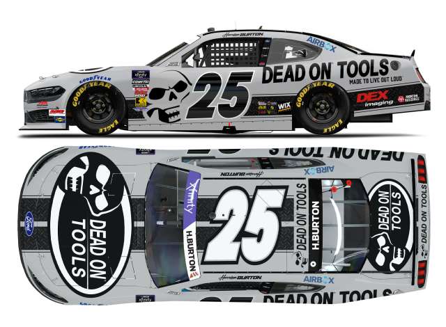 (Pre-Order) ARC - 2025 Ford Mustang #25 Harrison Burton *Dead On Tools*