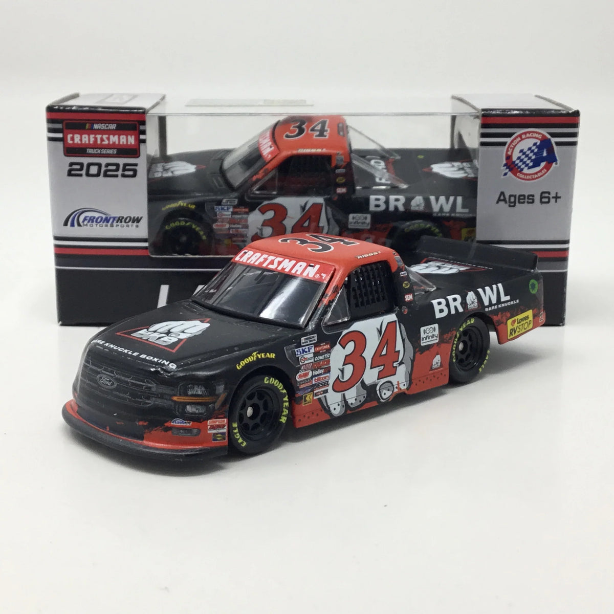 ARC - 2025 Ford #34 Layne Riggs Bare Knuckle Boxing Ponoco Win