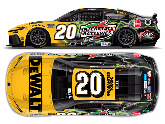 (Pre-Order) ARC - 2025 Toyota Camry XSE #20 Christopher Bell *DEWALT/Interstate Batteries*