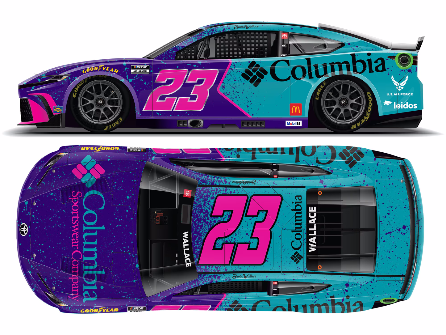 (Pre-Order) ARC - 2025 Toyota Camry XSE #23 Bubba Wallace *Columbia*
