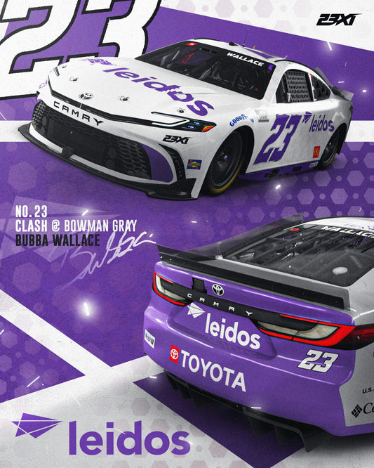 (Pre-Order) ARC - 2025 Toyota Camry XSE #23 Bubba Wallace *Leidos*