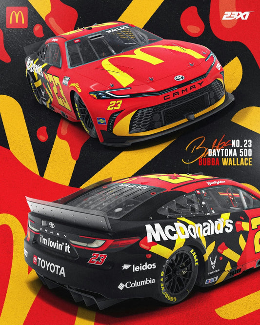 (Pre-Order) ARC - 2025 Toyota Camry XSE #23 Bubba Wallace *McDonald’s*