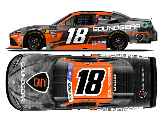 (Pre-Order) ARC - 2025 Toyota GR Supra #18 William Sawalich *Soundgear*