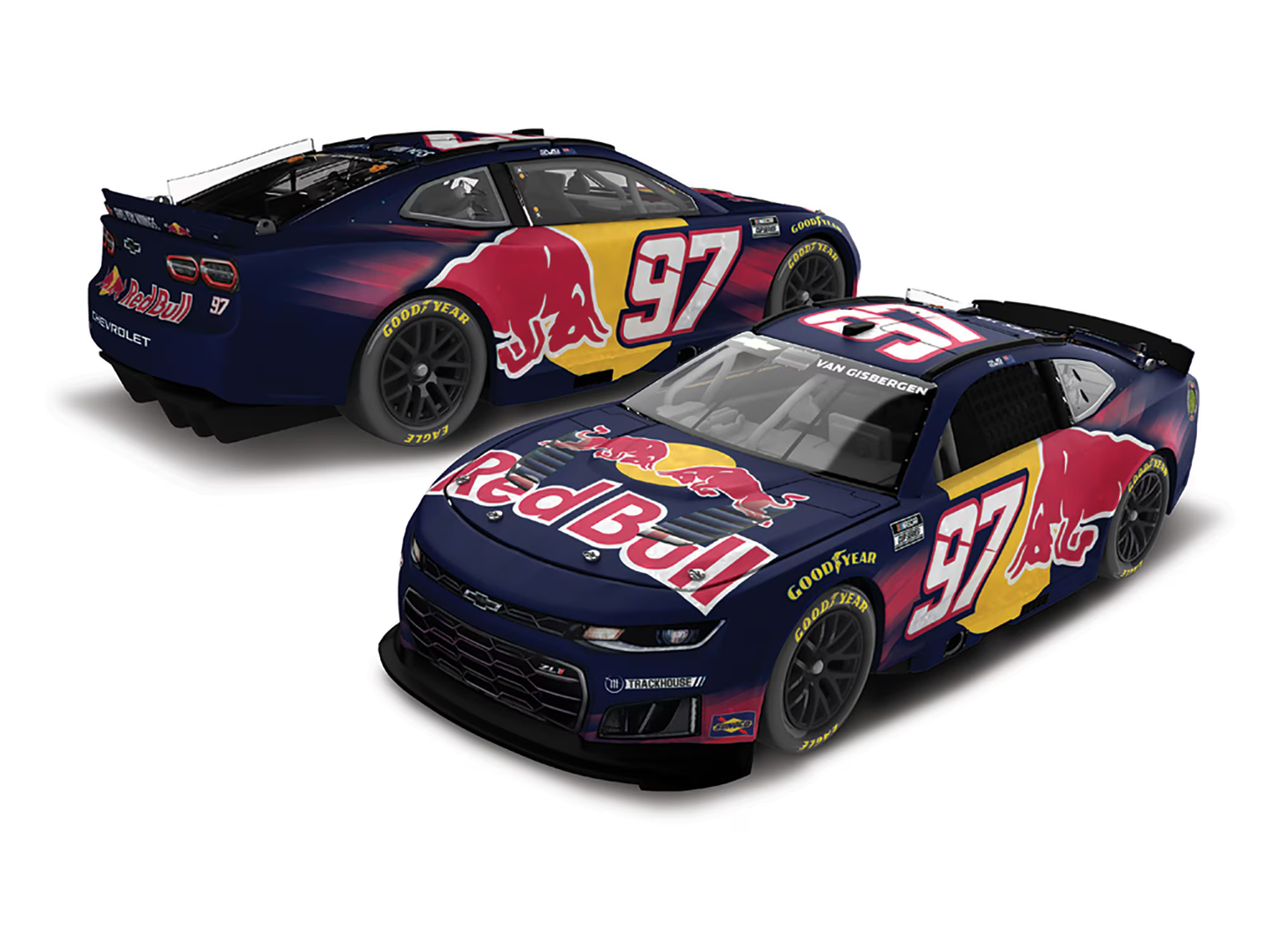 ARC 1:64 Chevrolet NASCAR 2026 #97 Shane van Gisbergen Red Bull race car diecast model