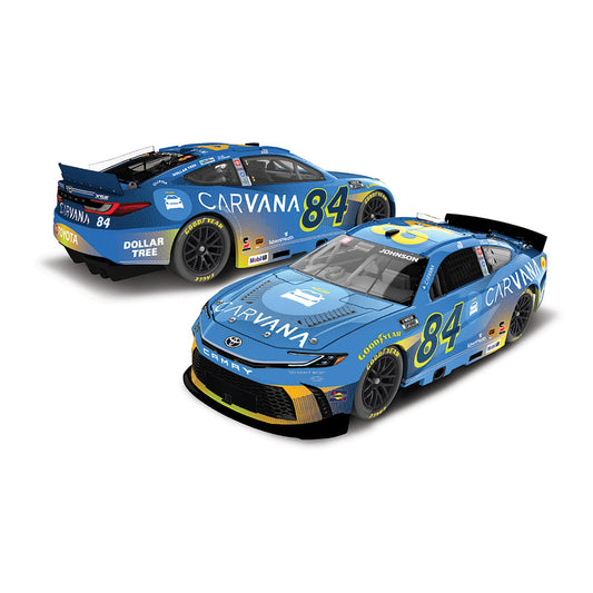 ARC 1:64 Toyota Camry 2026 NASCAR #84 Jimmie Johnson Carvana race car diecast model