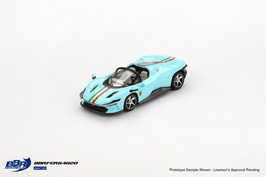 (Pre-Order) BBR Models - Ferrari Daytona SP3 Light Blue 2024