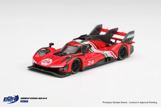 BBR Models Ferrari 499P Modificata 2025 in Rosso Corsa.
