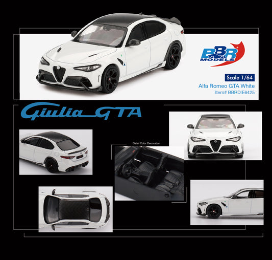 (Pre-Order) BBR Models - Alfa Romeo Giulia GTA 2020