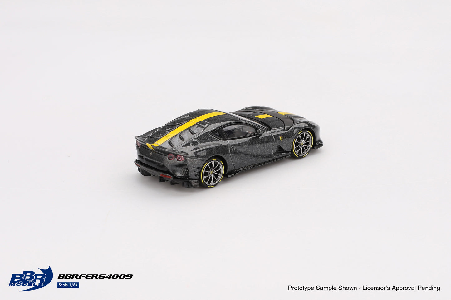 BBR Models - Ferrari 812 Competitizone Grigio Competizione 2024