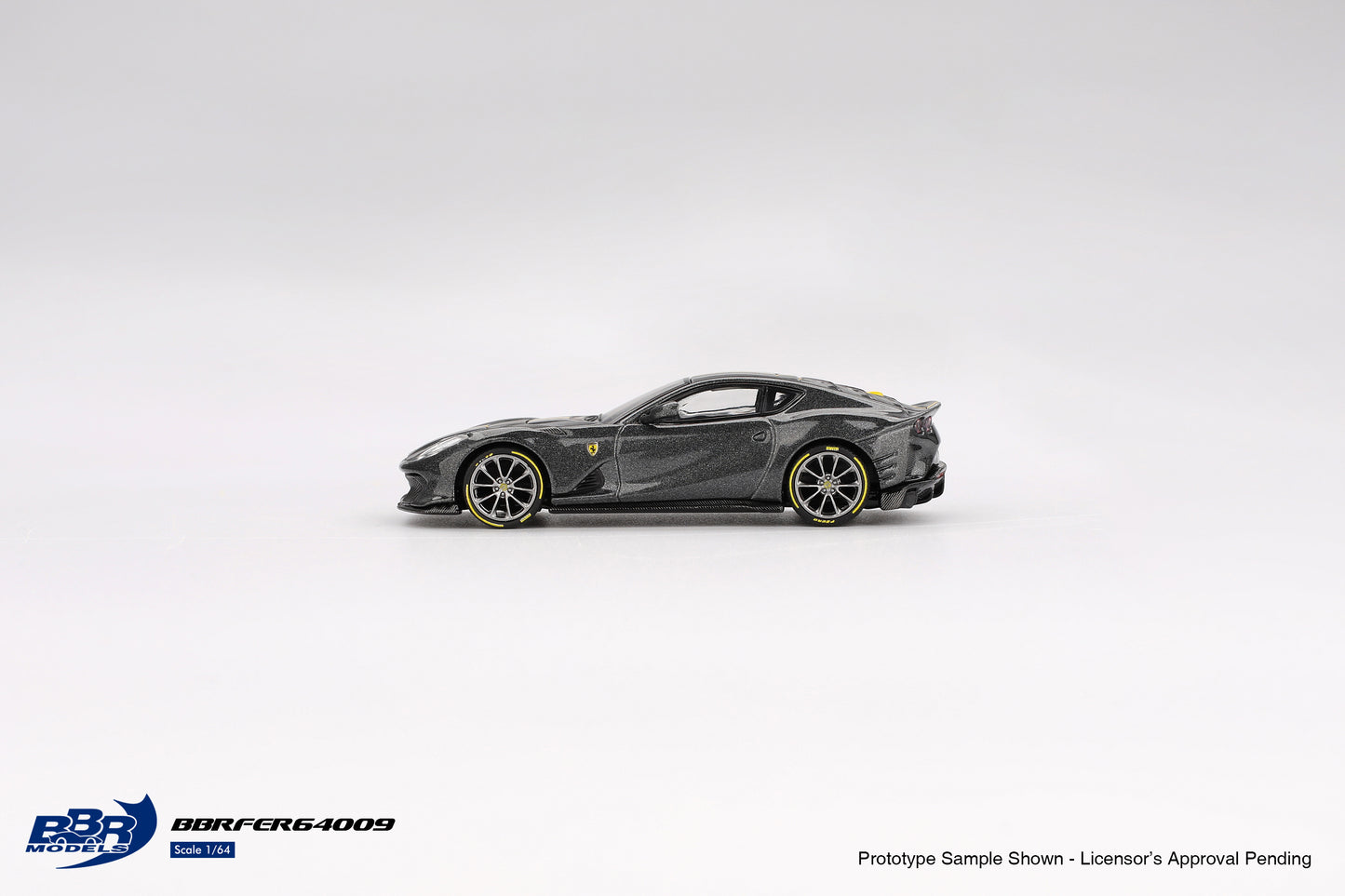 BBR Models - Ferrari 812 Competitizone Grigio Competizione 2024