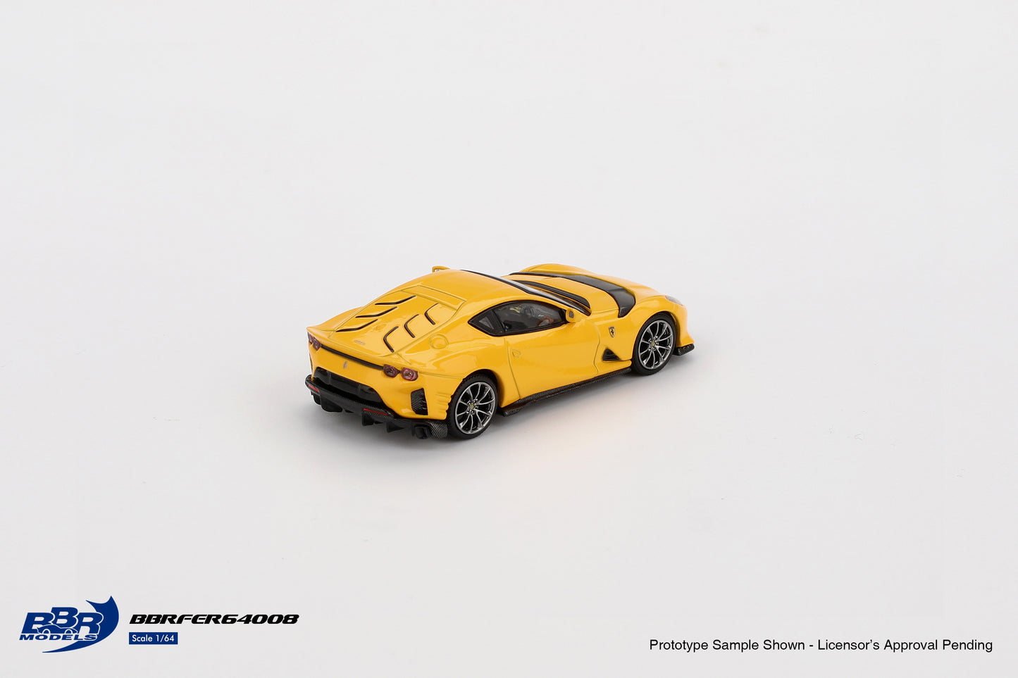 BBR Models - Ferrari 812 Competitizone Giallo Modena 2021