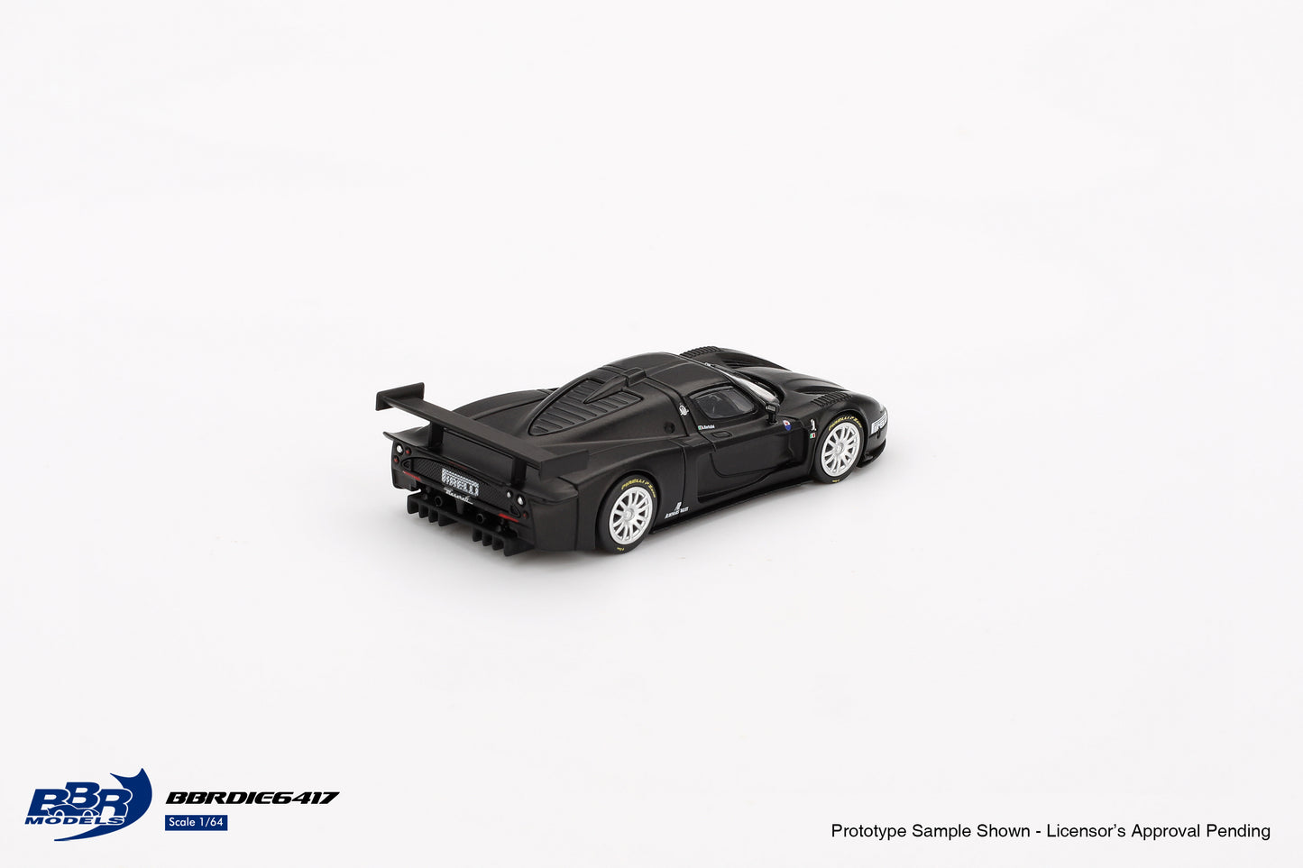 (Pre-Order) BBR Models - Maserati MC12 Competitizone Test Fiorano 2004
