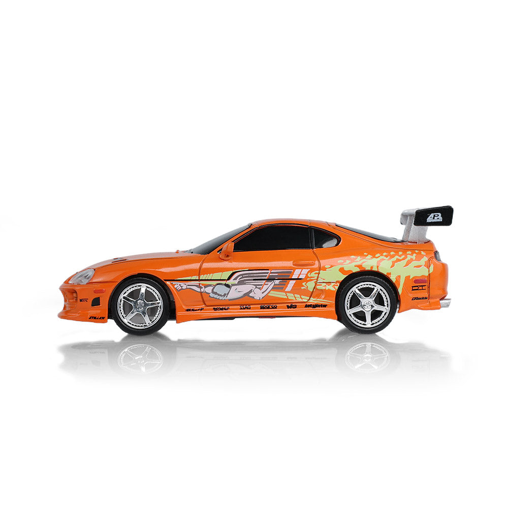 GreenLight GL Motion 1:64 RC 1994 Toyota Supra MK4 Brian from The Fast and the Furious in orange movie-inspired livery