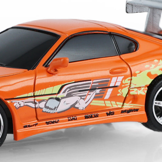 GreenLight GL Motion 1:64 RC 1994 Toyota Supra MK4 Brian from The Fast and the Furious in orange movie-inspired livery