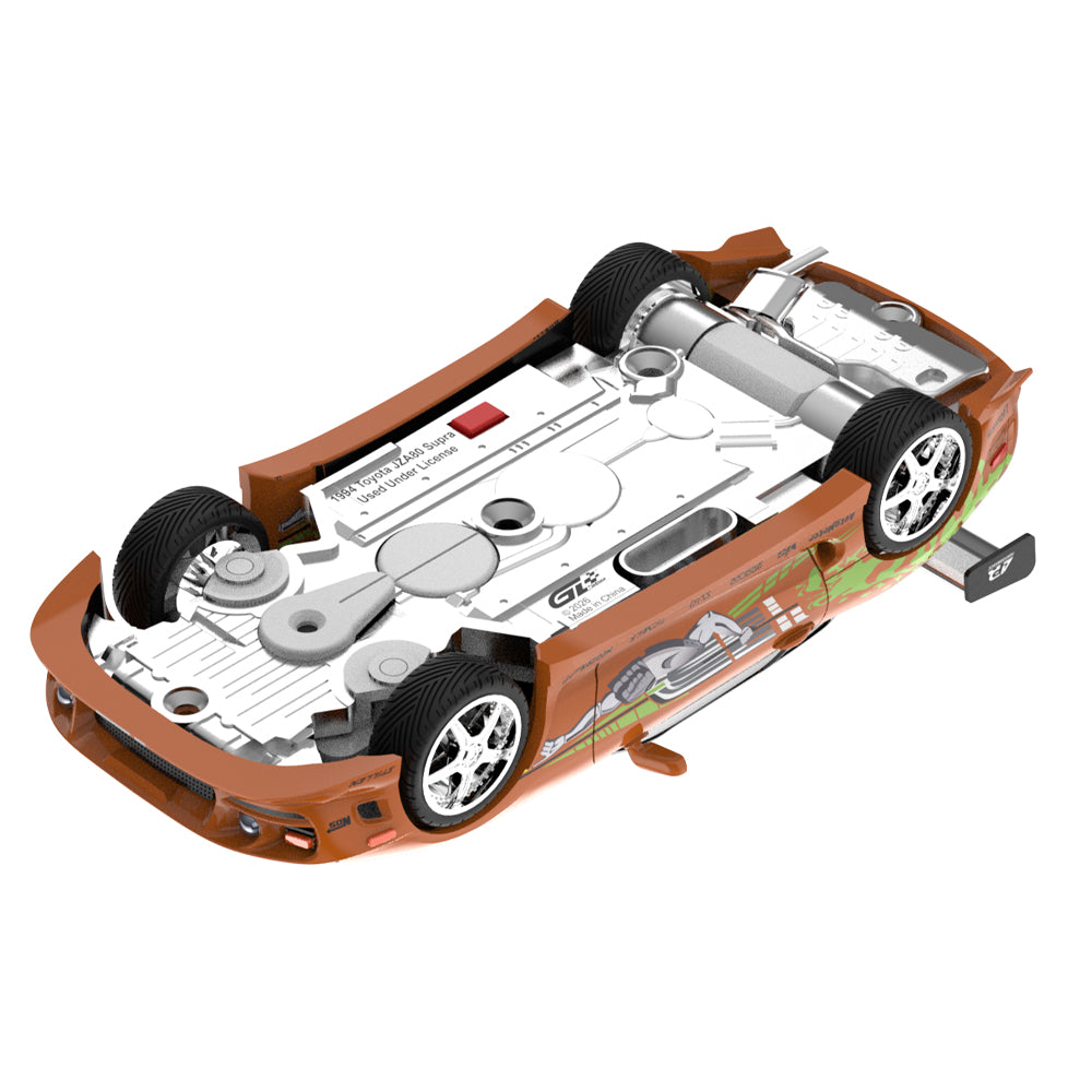 GreenLight GL Motion 1:64 RC 1994 Toyota Supra MK4 Brian from The Fast and the Furious in orange movie-inspired livery