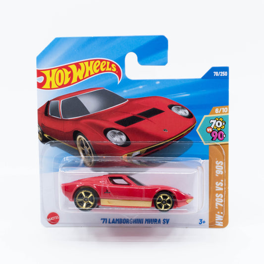 Hot Wheels - '71 Lamborghini Miura SV