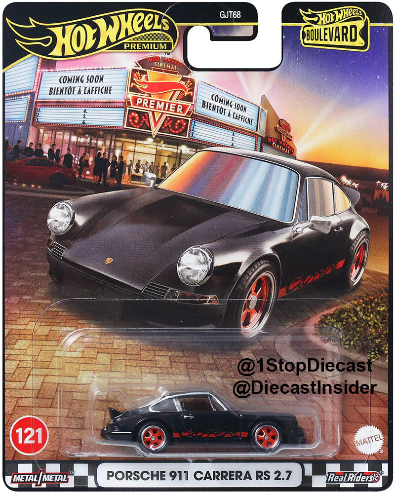 (Pre-Order) Hot Wheels Boulevard - Porsche 911 Carrera RS 2.7