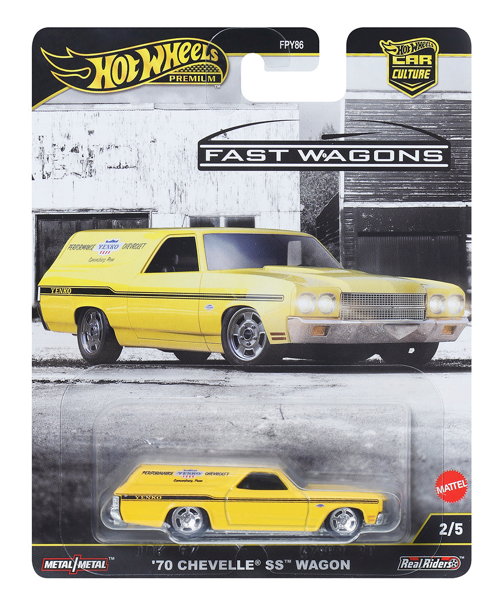 (Pre-Order) Hot Wheels Car Culture - ’70 Chevelle SS Wagon