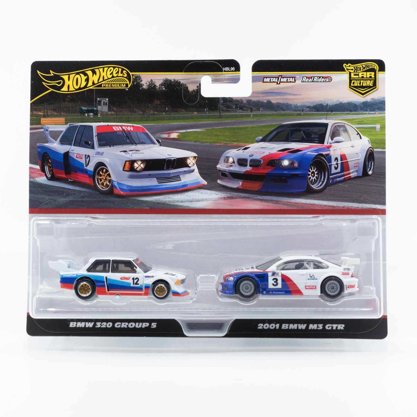 Hot Wheels Car Culture 2-pack - BMW 320 Group 5 & 2001 BMW M3 GTR