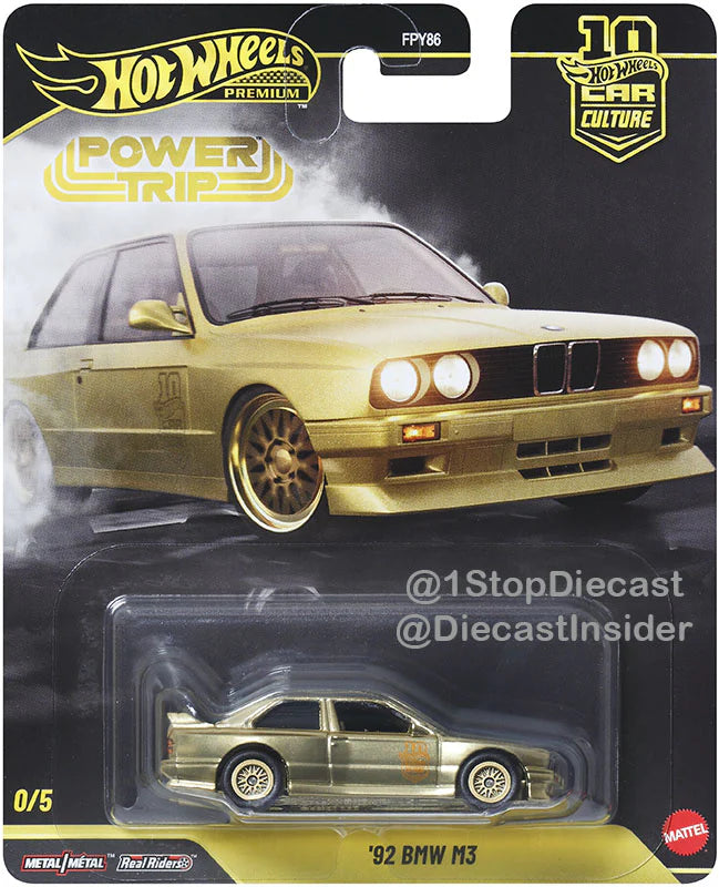 Hot Wheels Car Culture Power Trip set BMW M3