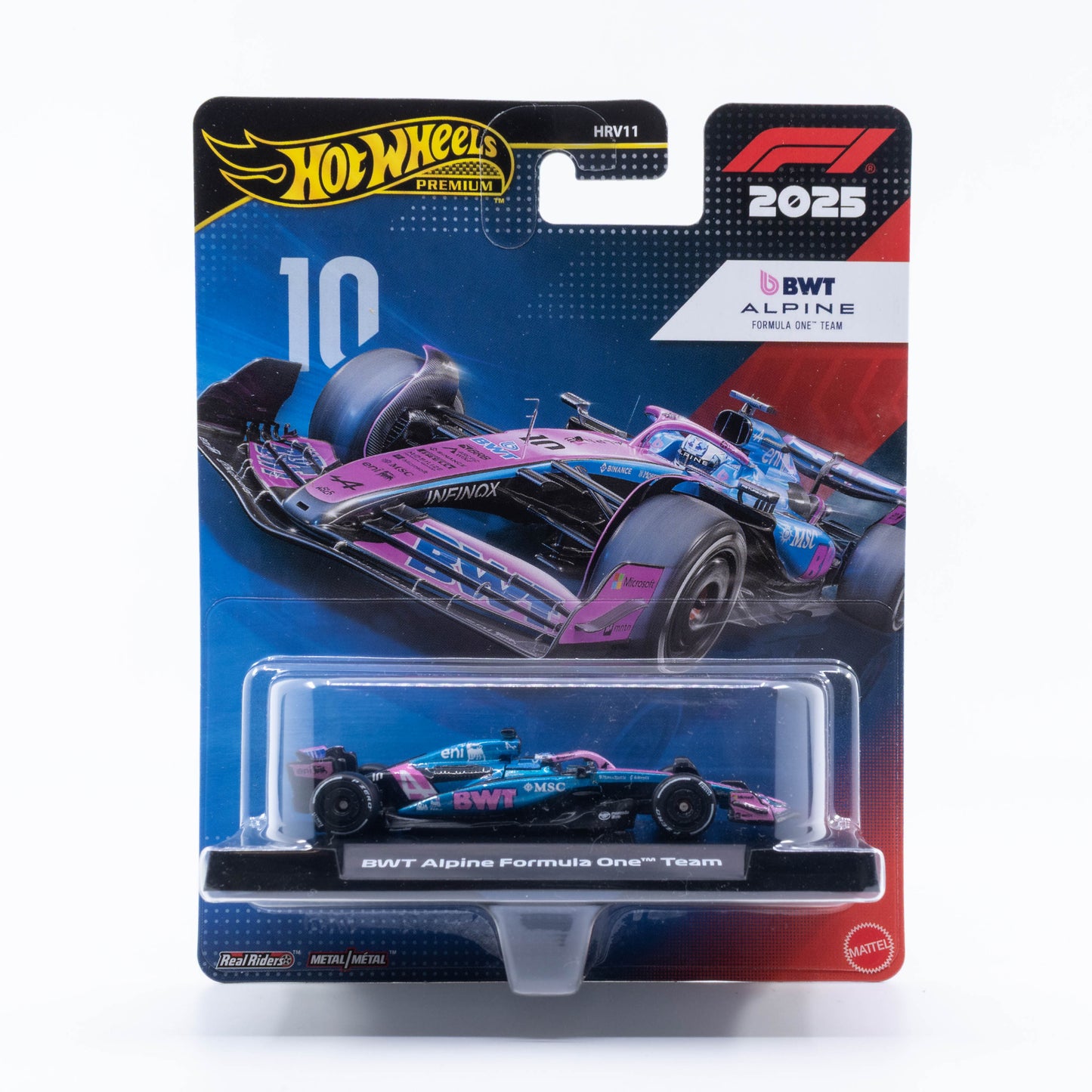 Hot Wheels Premium F1 Alpine #10 Pierre Gasly 2025 1:64 diecast