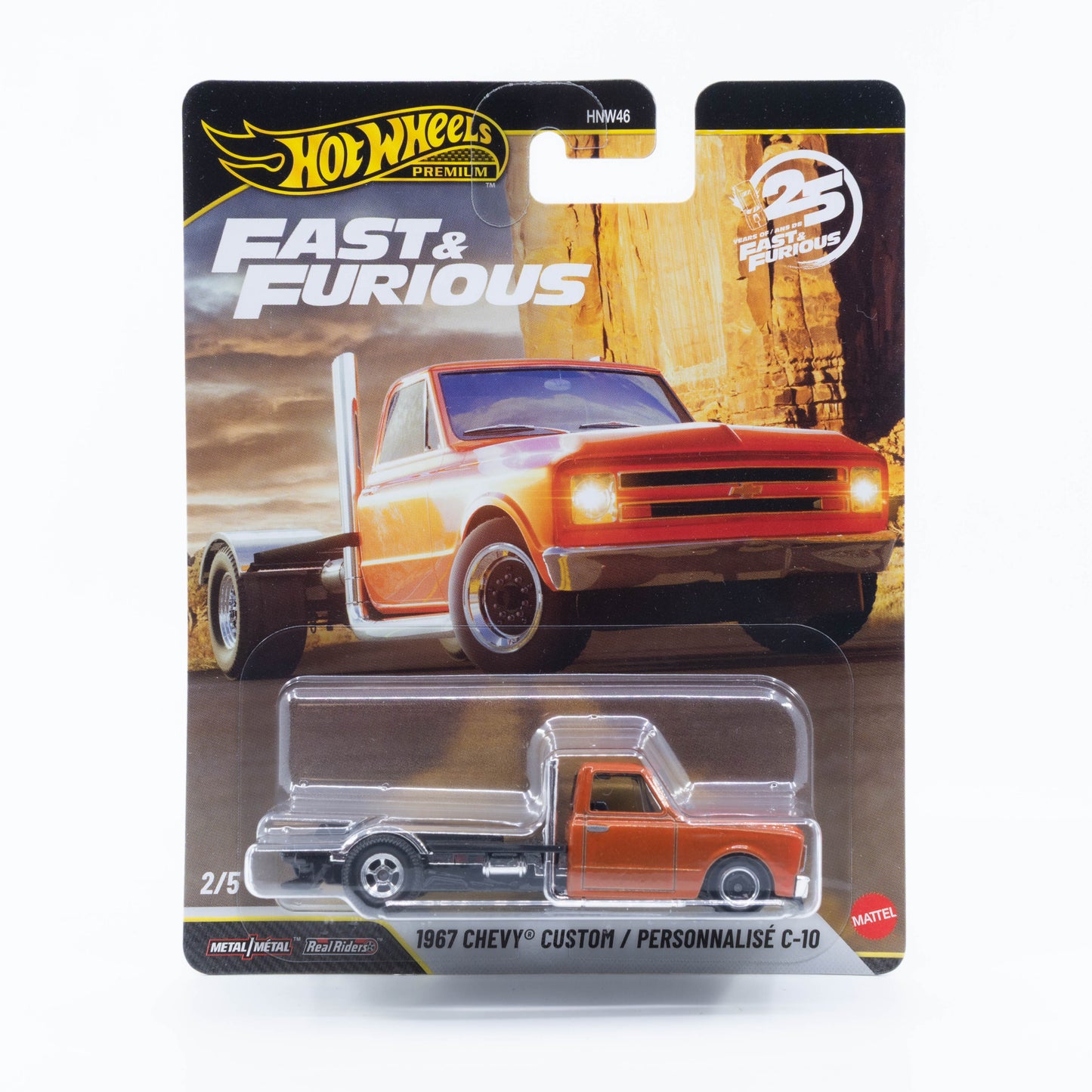 Hot Wheels 1:64 1967 Chevrolet C10 Custom Fast and Furious Han truck new model diecast car
