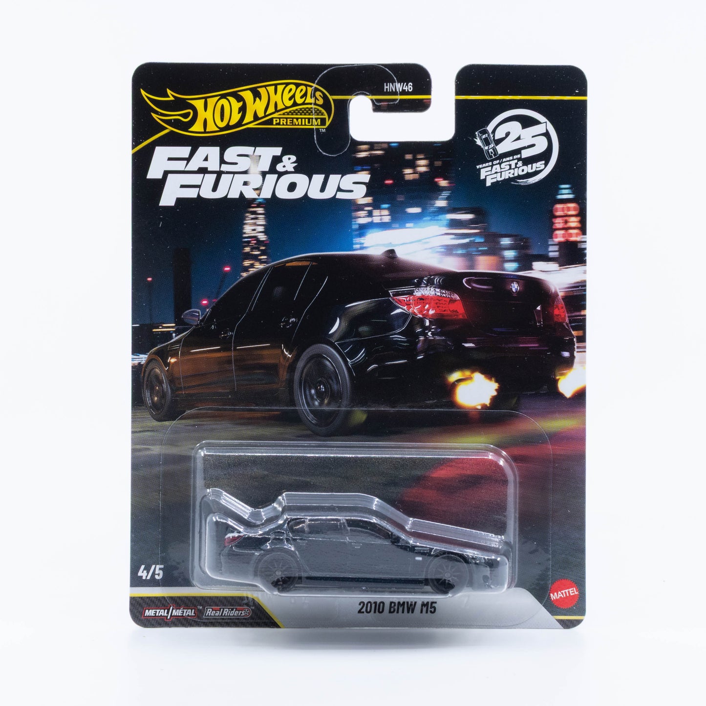 Hot Wheels Fast & Furious BMW M5 F10 black Fast & Furious 6 1:64