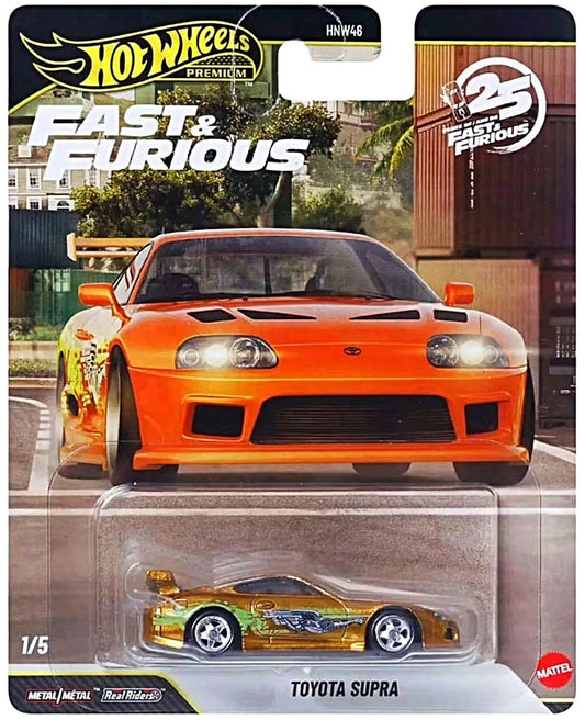Toyota Supra Chase in Spectraflame Orange from The Fast and the Furious.