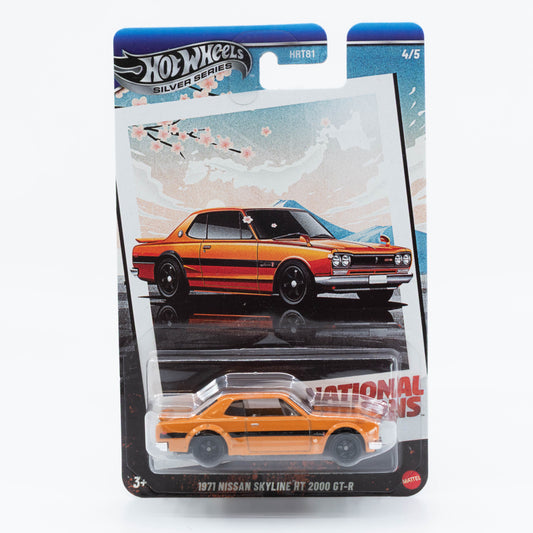 Hot Wheels National Icons - 1971 Nissan Skyline HT 2000 GT-R