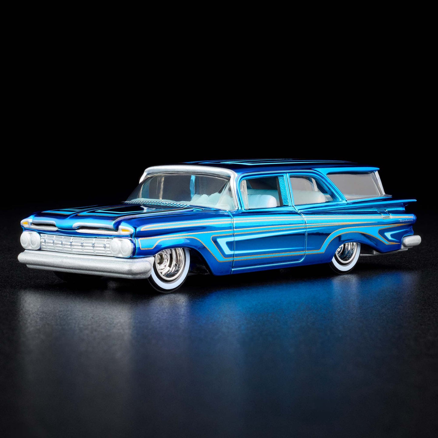 Hot Wheels RLC 1959 Chevrolet Brookwood premium Spectraflame diecast car