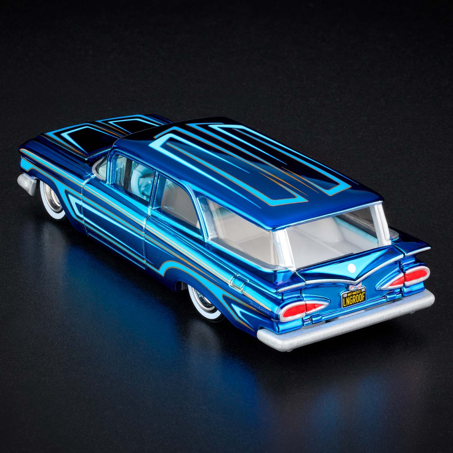 Hot Wheels RLC 1959 Chevrolet Brookwood premium Spectraflame diecast car