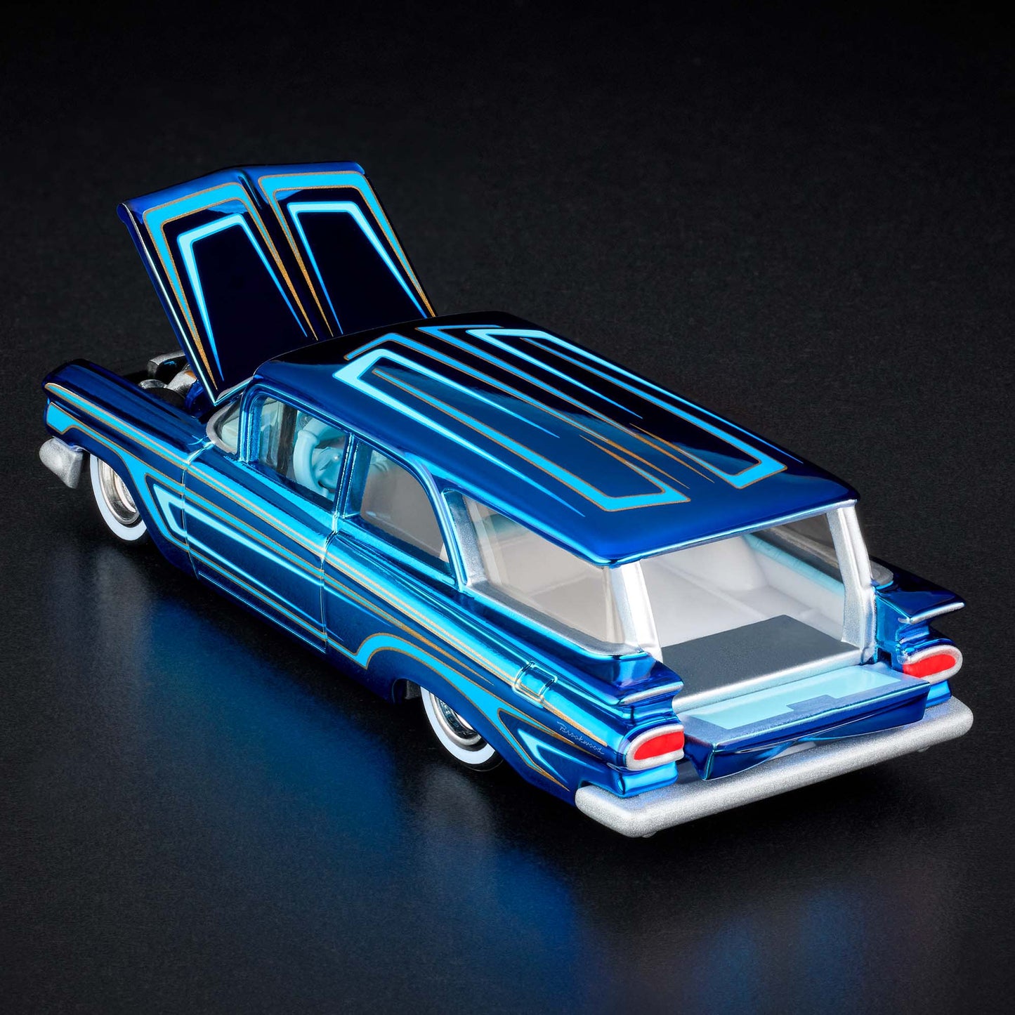 Hot Wheels RLC 1959 Chevrolet Brookwood premium Spectraflame diecast car