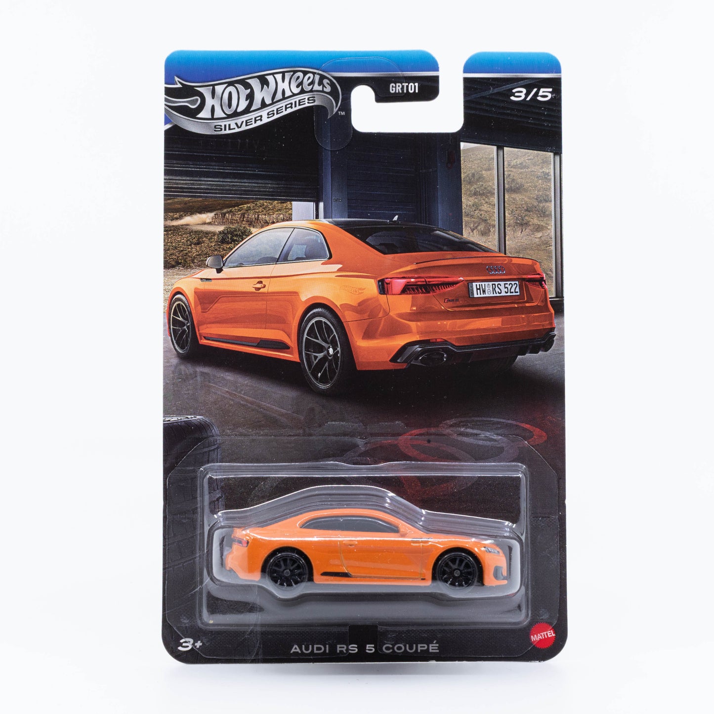Hot Wheels Audi RS 5 Coupé from the Silver Series Audi collection.