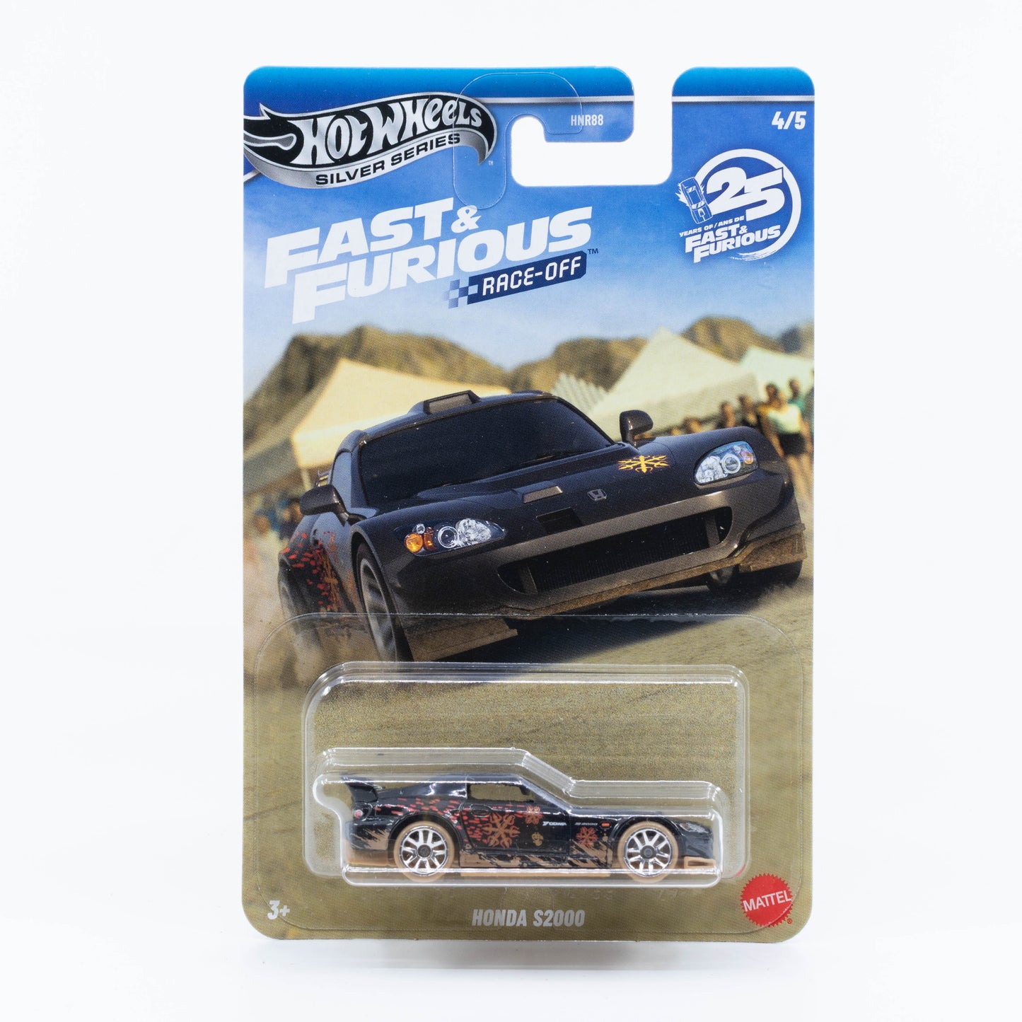 Hot Wheels Honda S2000 driven by Johnny Tran from the Fast & Furious Race-Off series.