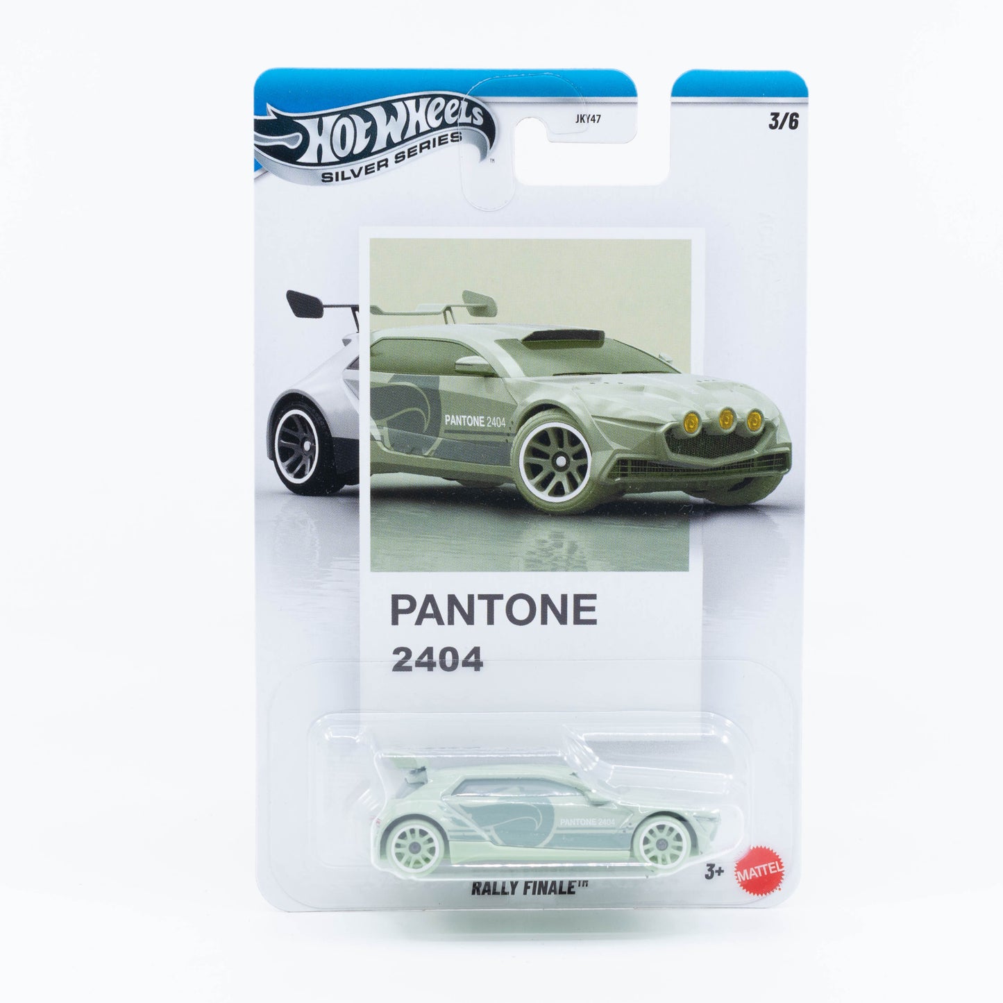 Hot Wheels Rally Finale in Pantone 2404 from the Silver Series.