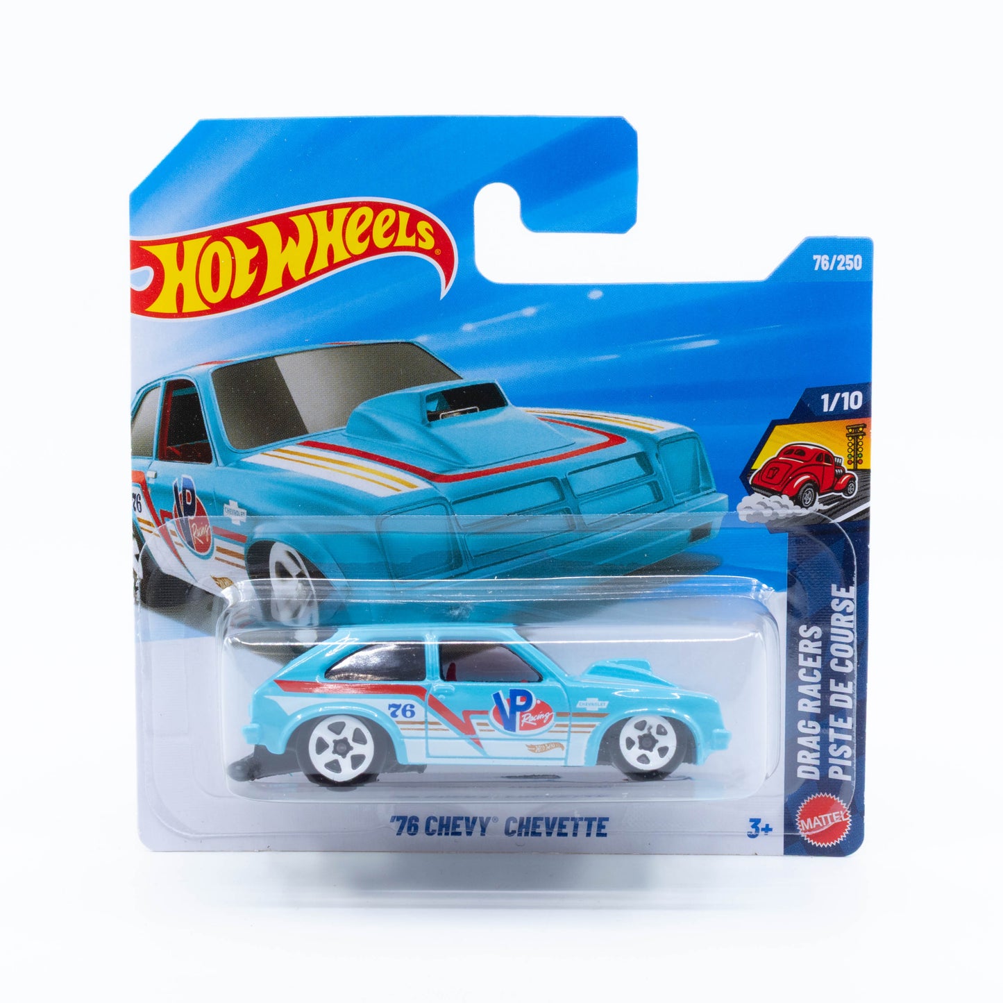 Hot Wheels ’76 Chevy Chevette drag modified Mainline diecast 1:64