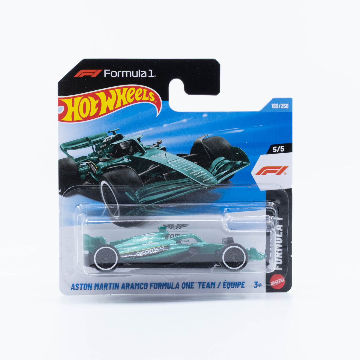 Hot Wheels Aston Martin Aramco Formula One Team Formula 1 car.