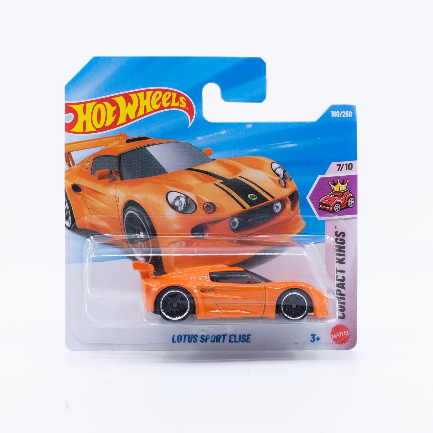 Hot Wheels Lotus Sport Elise in orange from the 2026 Basic Line.