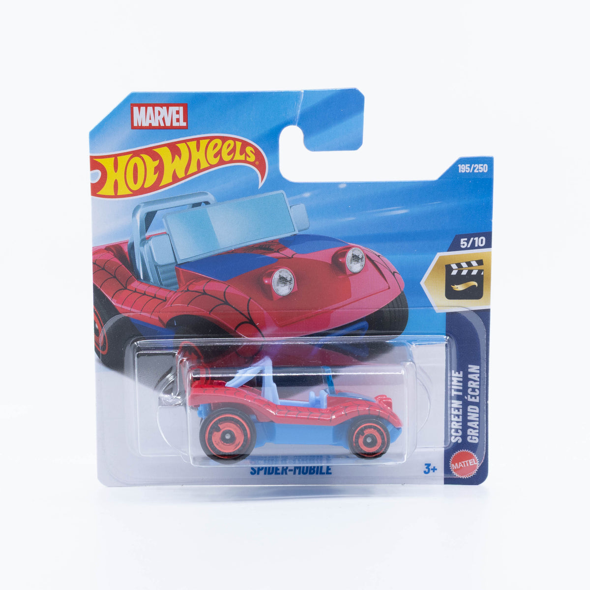 Hot Wheels Spider-Mobile inspired by Marvel's Spider-Man.