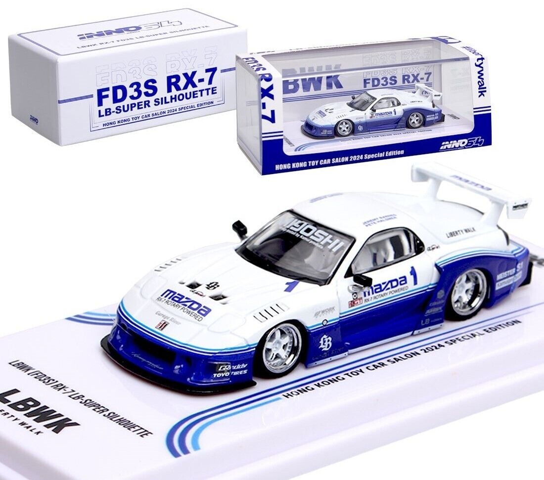 INNO64 - LBWK Mazda RX7 (FD3S) LB Super Silhouette *Hong Kong Toy Car Salon 2024 Special Edition*