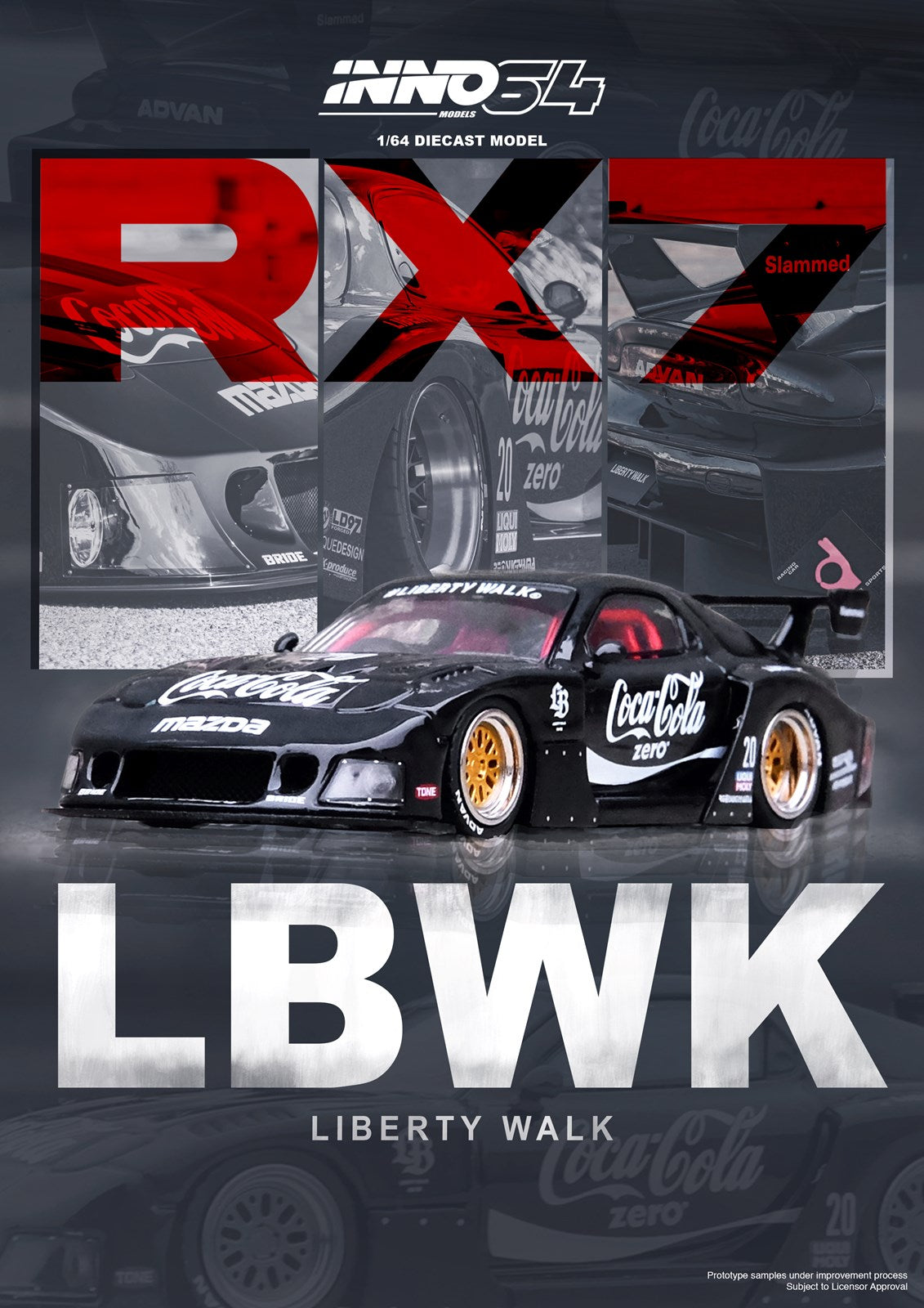 INNO64 - LBWK Mazda RX7 (FD3S) LB Super Silhouette