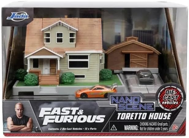 Jada Nano Scene - Fast & Furious Toretto House